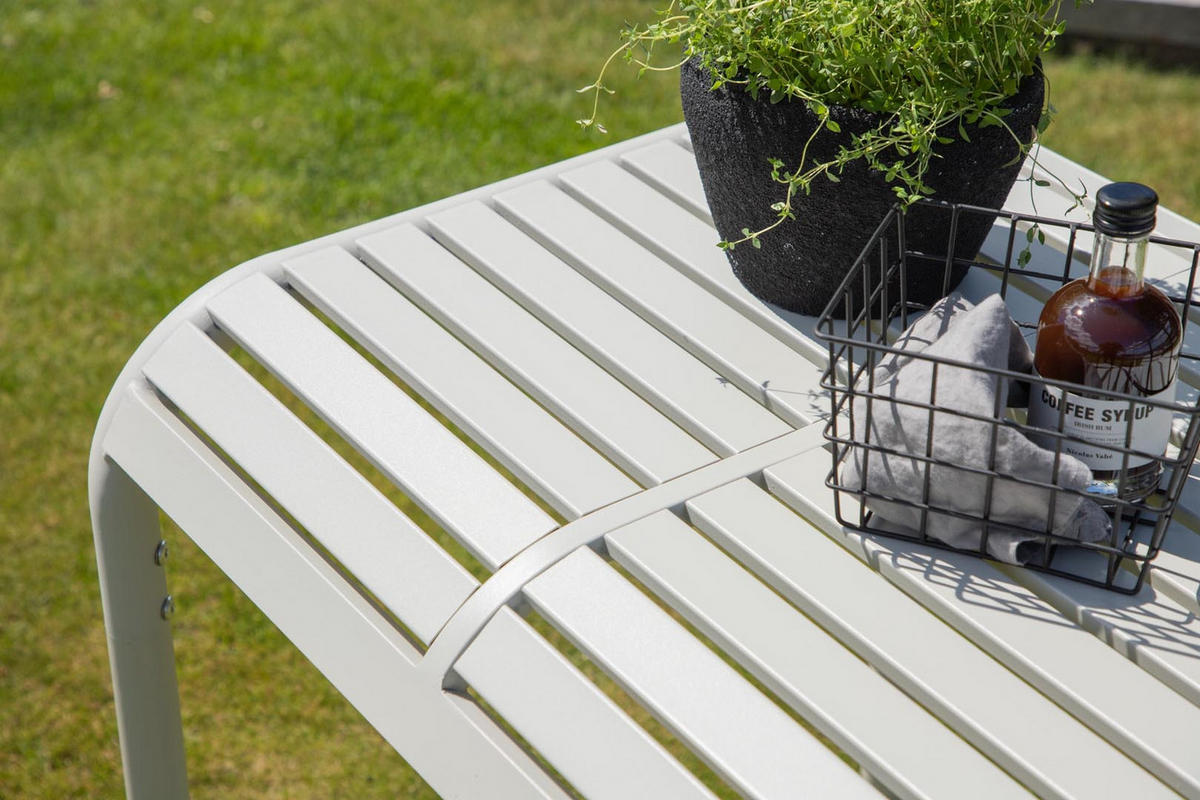 GARTENTISCH Beige - Beige, Holzwerkstoff (70/70/75cm) - ebuy24