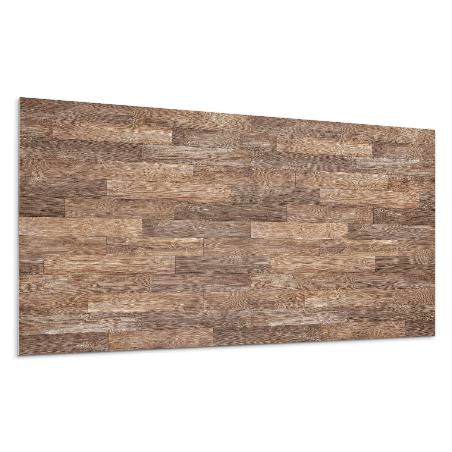 WANDPANEEL 100x50 cm selbstklebend Terano - Nussbaumfarben, Kunststoff (50/1.6/100cm) - Wallfluent