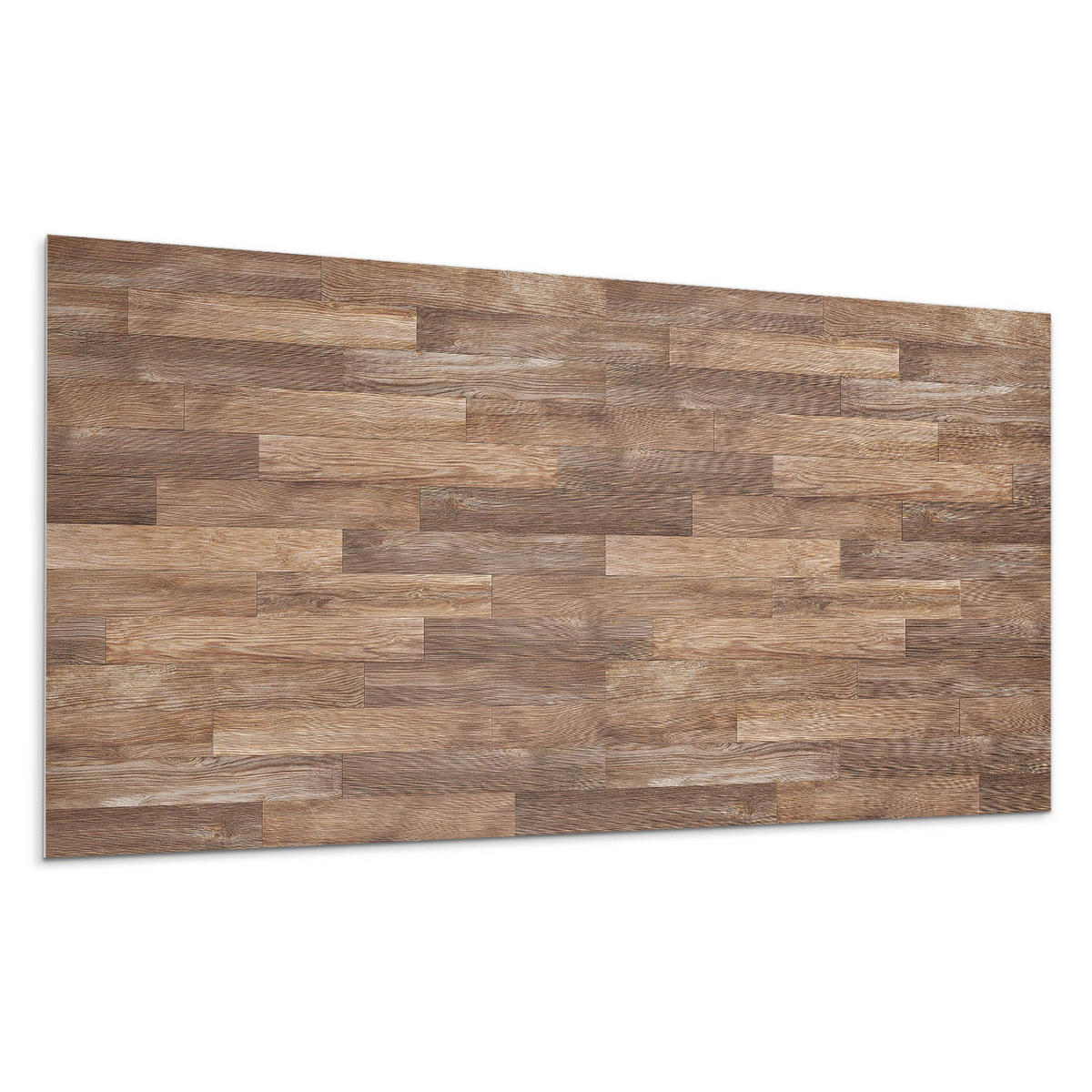 WANDPANEEL 100x50 cm selbstklebend Terano - Nussbaumfarben, Kunststoff (50/1.6/100cm) - Wallfluent