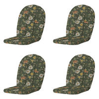 GARTENSTUHLKISSEN Julliete - Mehrfarbig - 105/52/5 cm - 4er-Set - Multicolor, Textil (52/5/105cm) - Madison