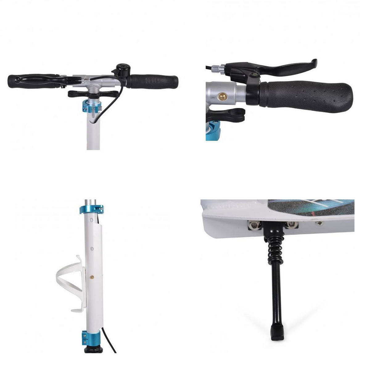 KINDERROLLER Fiore klappbar blau klappbar Stoßdämpfer Flaschenhalter Bremse bis 100 kg - Blau, Metall (95/41/81cm)