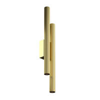 WANDLEUCHTE Calipso - Gold - 6.3/3.2/49 cm - Goldfarben, Kunststoff (3.2/49/6.3cm) - Maytoni