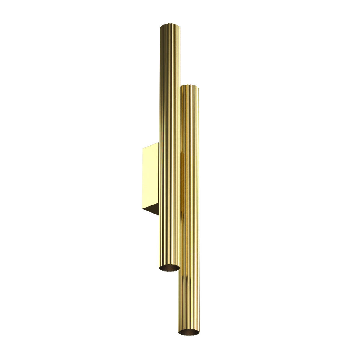 WANDLEUCHTE Calipso - Gold - 6.3/3.2/49 cm - Goldfarben, Kunststoff (3.2/49/6.3cm) - Maytoni