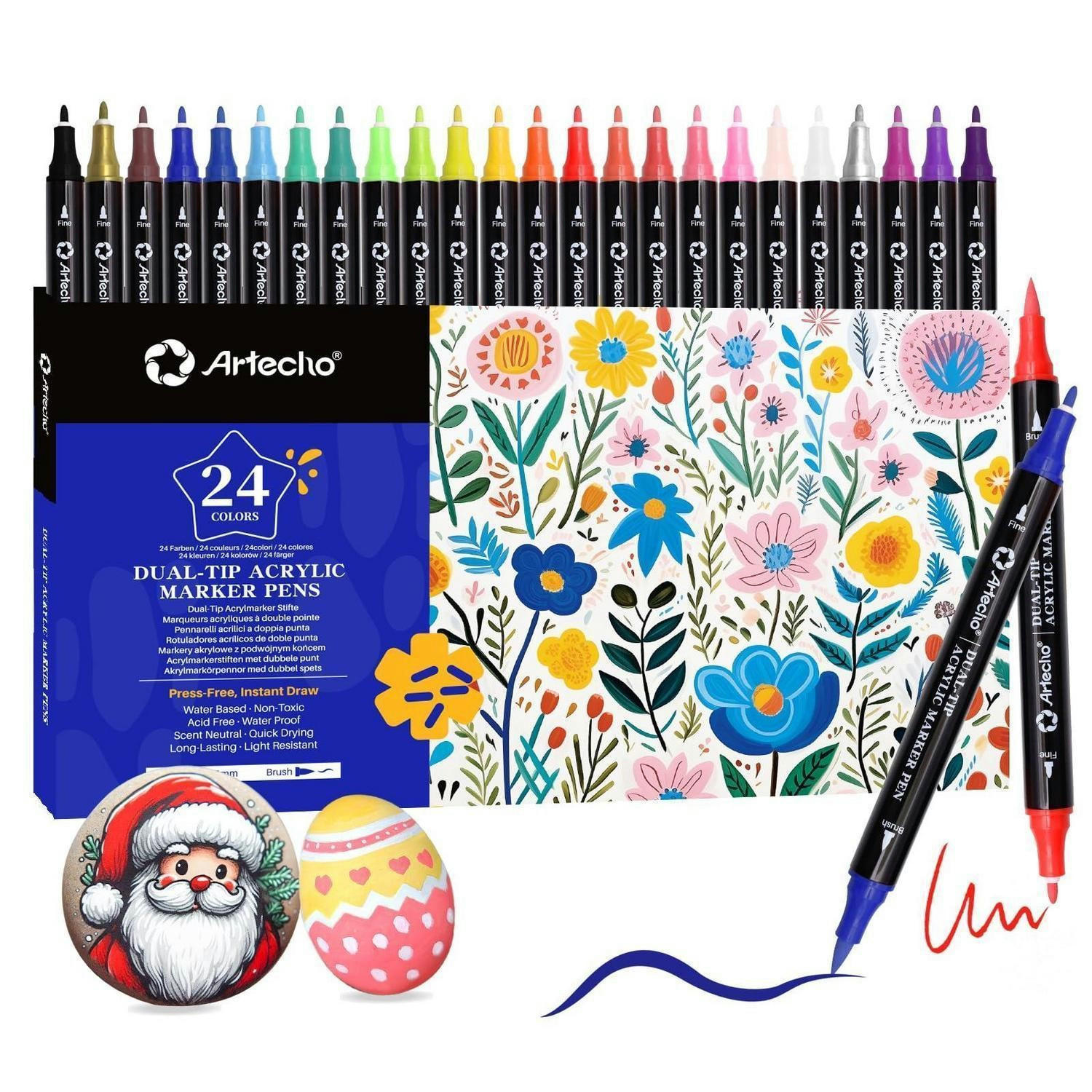 XXXLutz Marker-Set Mehrfarbig 16.9x1.5x29.5 cm