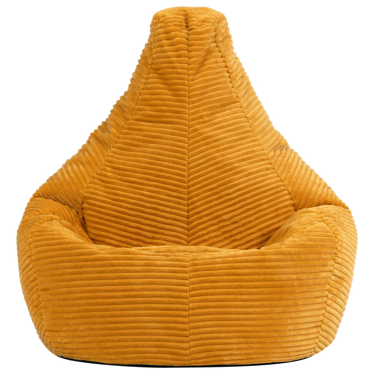 SITZSACK für Kinder Sessel aus Cord 2-tlg. - Gelb, Textil (69/59/65cm) - icon