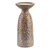 KERZENSTÄNDER Yarine Beige 11/10/25 cm Keramik - Beige, Keramik (10/25/11cm) - Mondex