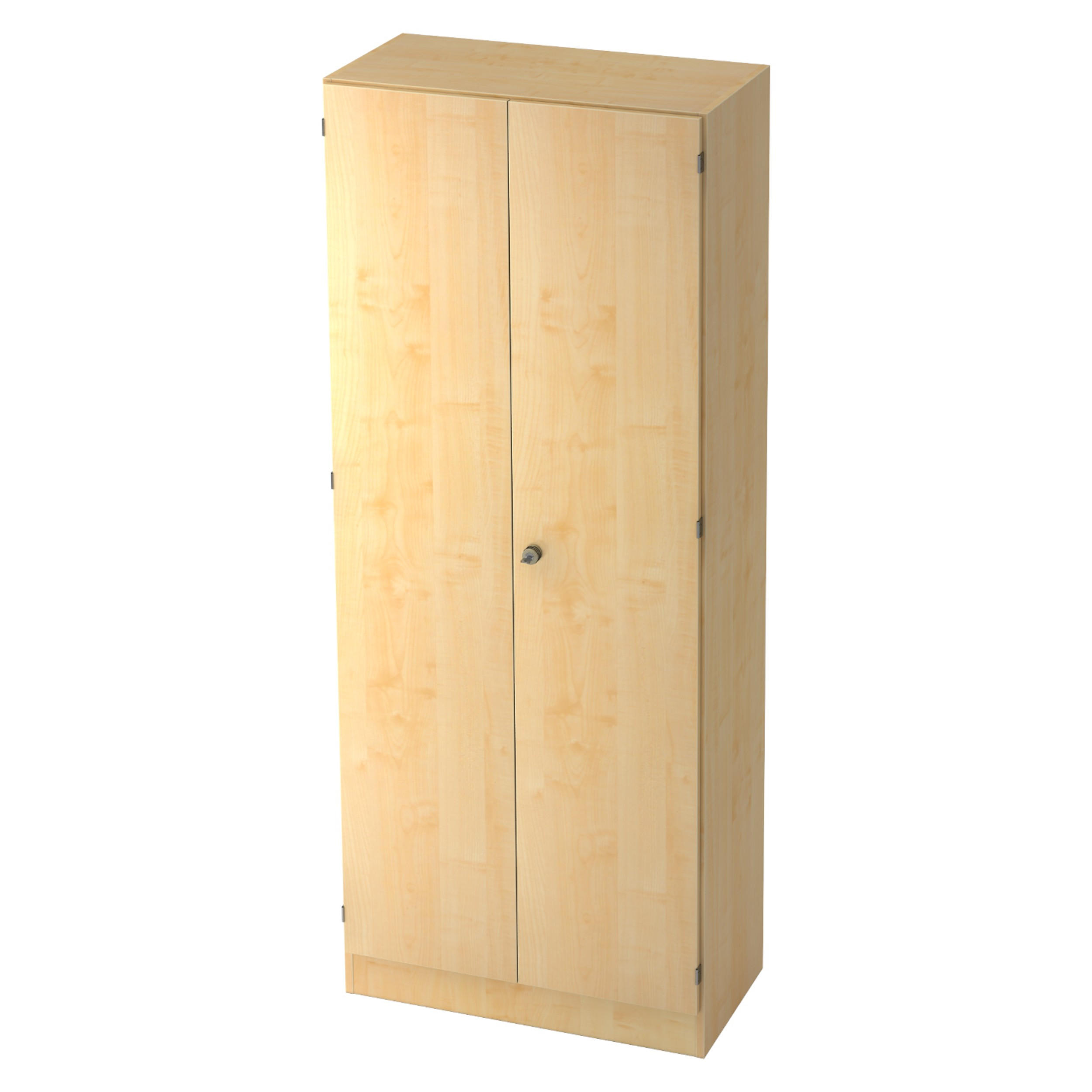 GARDEROBENSCHRANK 42/80/200,4 cm in Ahornfarben - Ahornfarben, Holzwerkstoff (80/200.4/42cm) - bümö