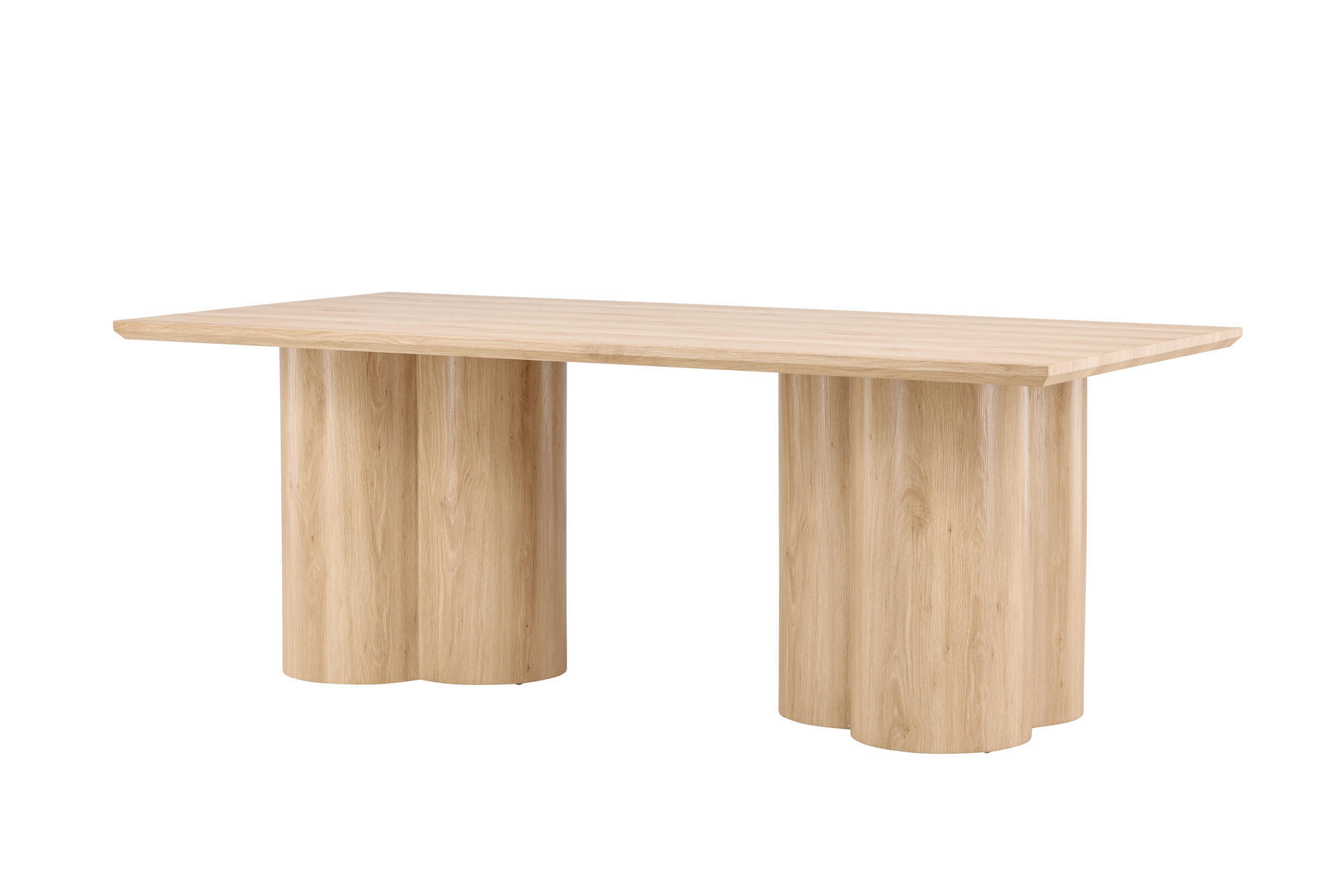 ESSTISCH OLIVIA Beige 100x210x77 cm - Beige, Holzwerkstoff (210/100/77cm) - FURNLUX