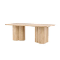 ESSTISCH OLIVIA Beige 100x210x77 cm - Beige, Holzwerkstoff (210/100/77cm) - FURNLUX