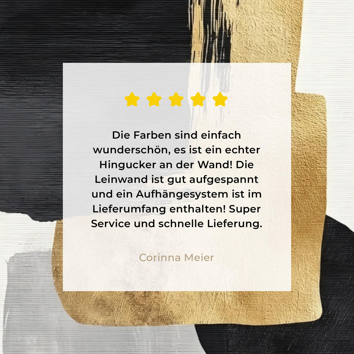 LEINWANDBILD Gold - Rechtecke - Kreise - Abstrakt Wandbilder 80x60 cm - Weiß, Textil (80/60cm) - MuchoWow