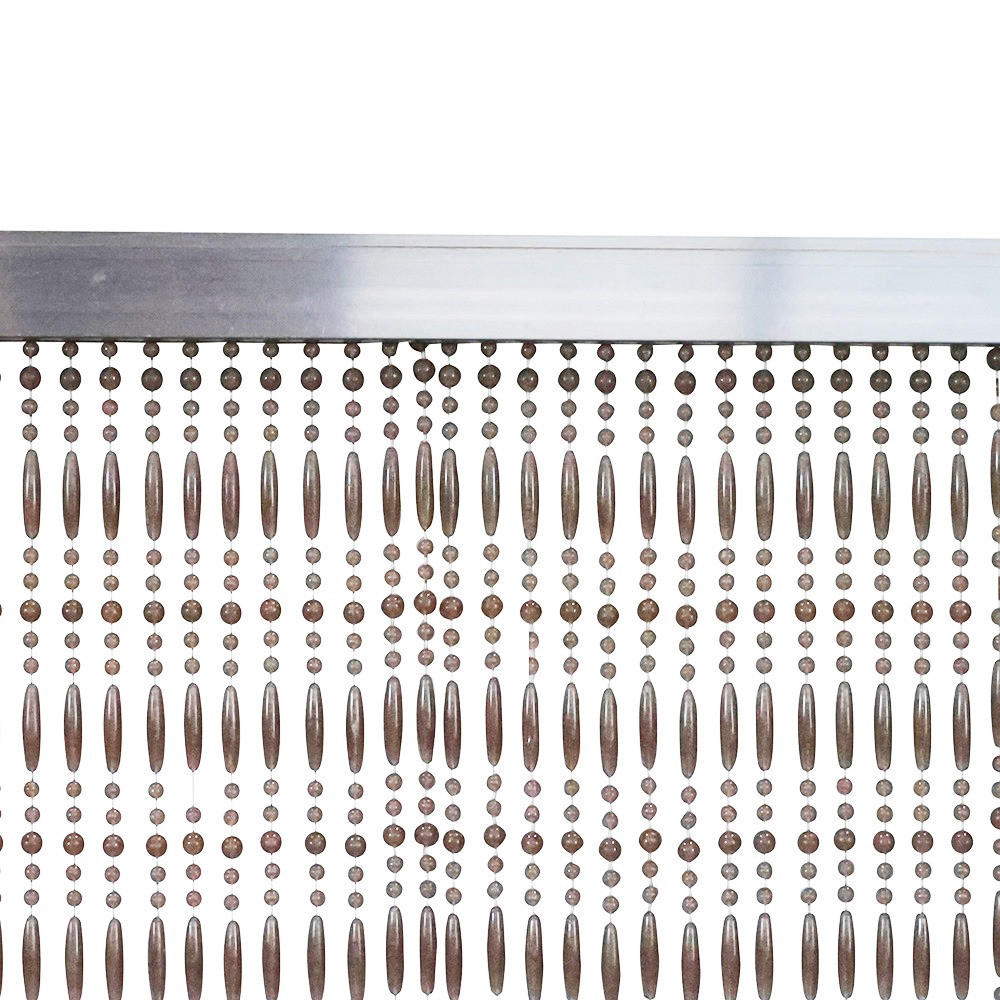 Thumbnail - Ivol Perlenvorhang, Grau, Kunststoff, 90x220 cm, Wohntextilien, Gardinen & Vorhänge, Fertiggardinen, Fadenvorhänge