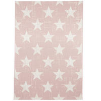 IN- UND OUTDOOR TEPPICH CARPETTO STERNE - Rosa, Textil (140/200cm) - Pergamon
