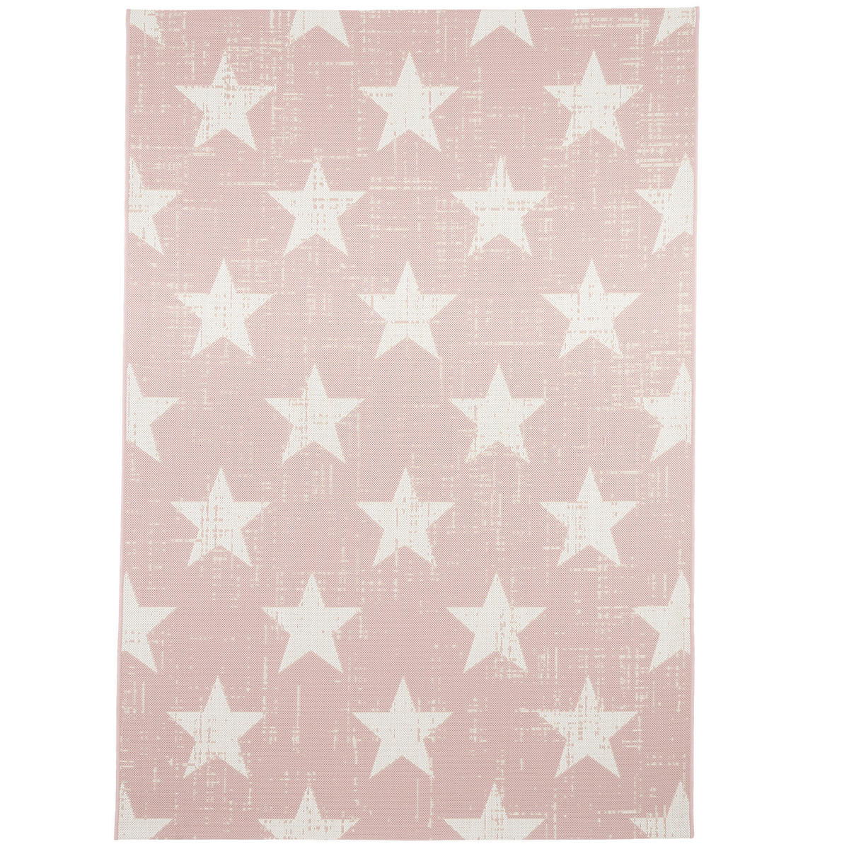 IN- UND OUTDOOR TEPPICH CARPETTO STERNE - Rosa, Textil (140/200cm) - Pergamon