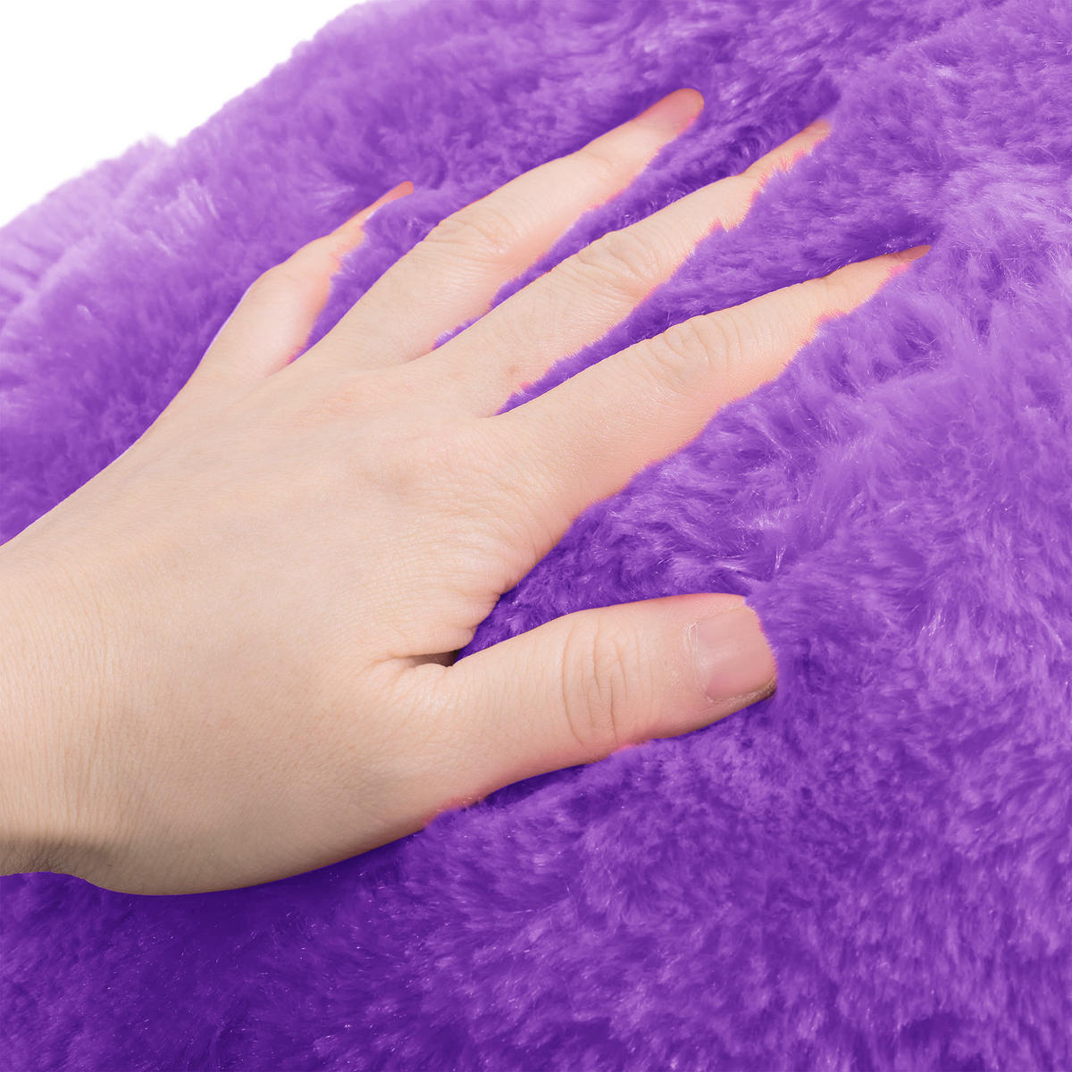 TEDDYBÄR süße Plüschtiere 25cm Lila - Lila, Textil (10/12cm) - Vercart