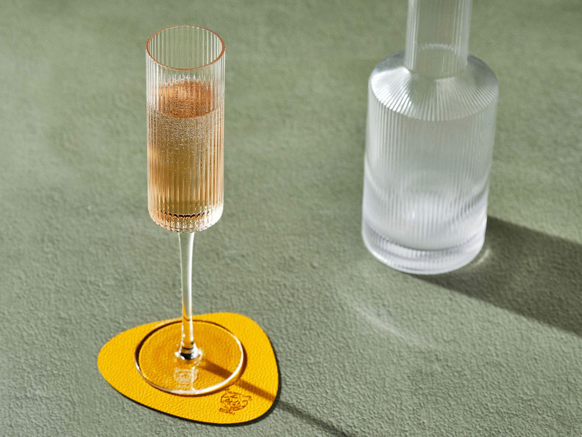 CHAMPAGNERFLÖTE Linje 200ml - 6er-Set - Transparent - Transparent, Glas (0.2L) - Björn