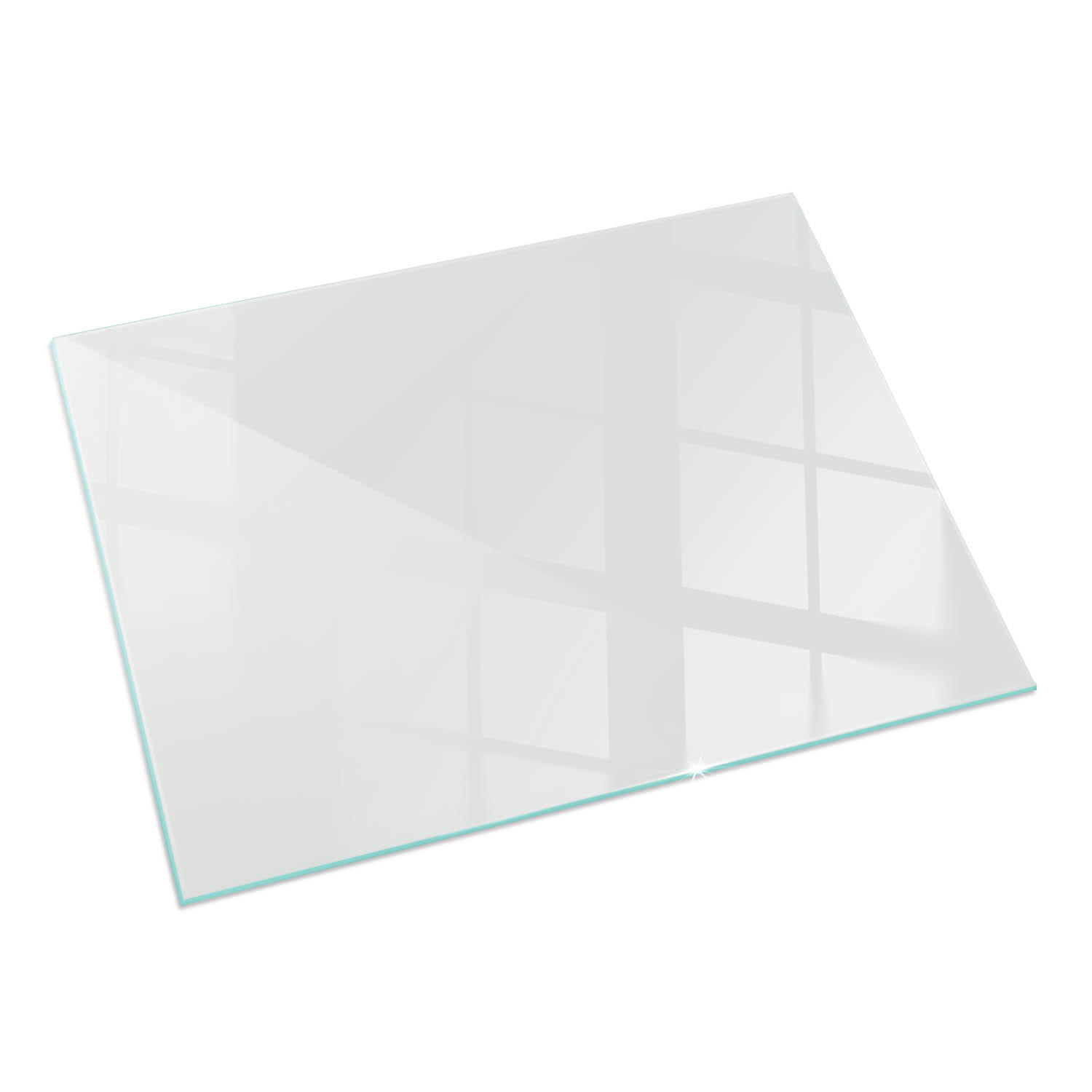 ArtPrintCave Glasplatte Grau 120x80x0.4 cm