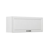 DULAP DE PERETE R-Line, Casă de țară albă/Alb, 100 cm Plat - alb, compozit lemnos (100/40/31cm) - Vicco