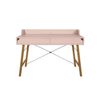 SCHREIBTISCH Lotta Rose - Pink, Holzwerkstoff (60/120/86cm) - Petits-meubles