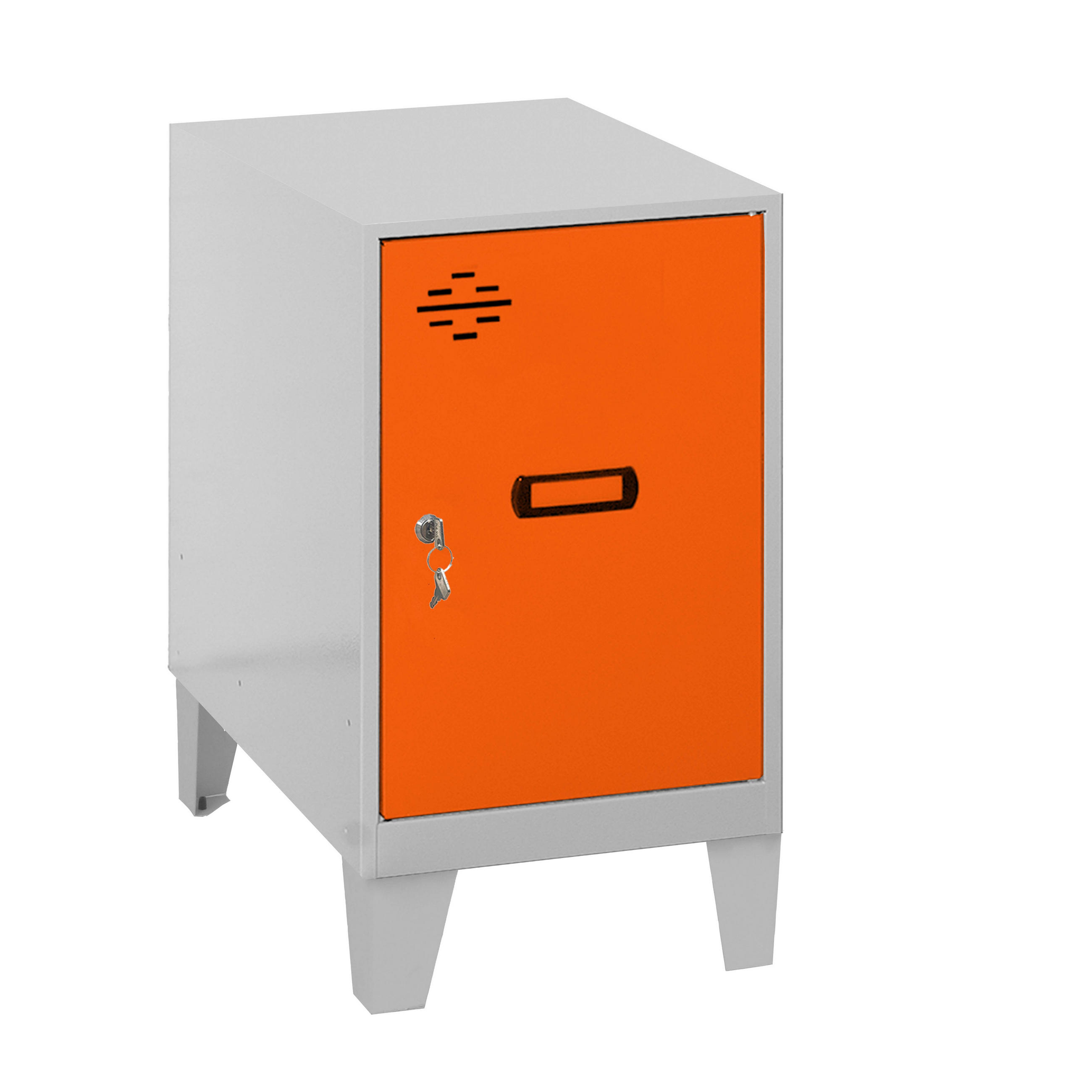 Proregal Schliessfachwürfel Orange 30x57.5x50 cm