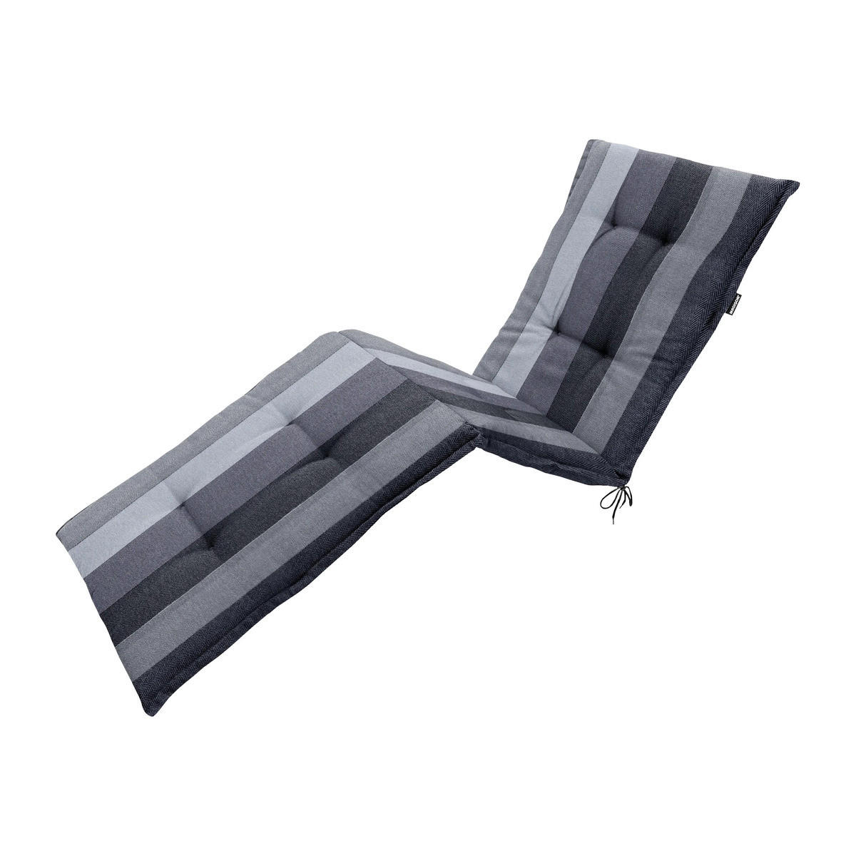 LIEGENAUFLAGE Victoria 200/65 cm - Grau, Textil (60/5/200cm) - Madison