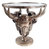 COUCHTISCH MATADOR rechteckig Bronze 56cm - Schwarz/Bronzefarben, Metall (56/56/53cm) - riess-ambiente