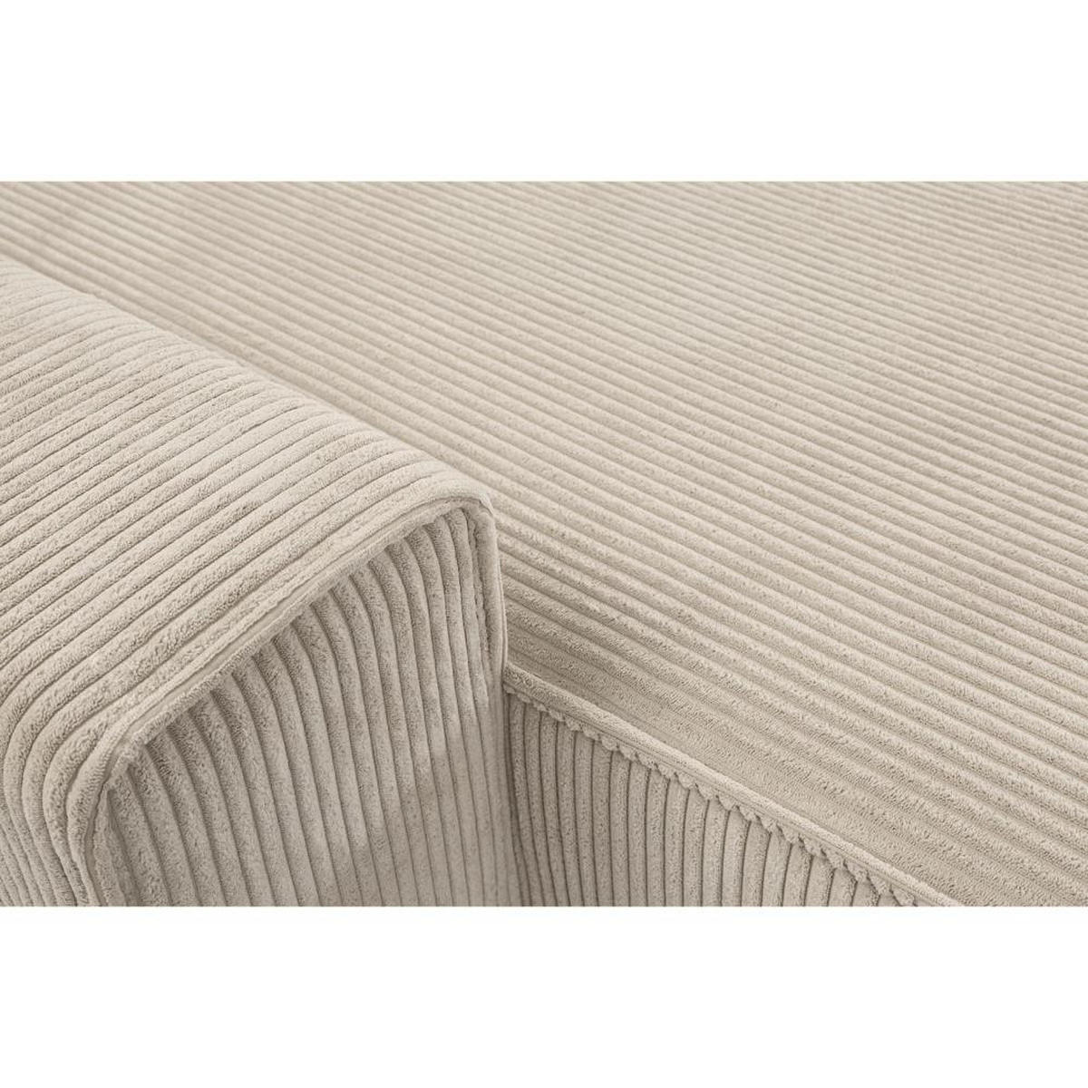 WOHNLANDSCHAFT Hektor U mit Schlaffunktion cappuccino - Beige, Textil (318/94/152cm) - Beautysofa