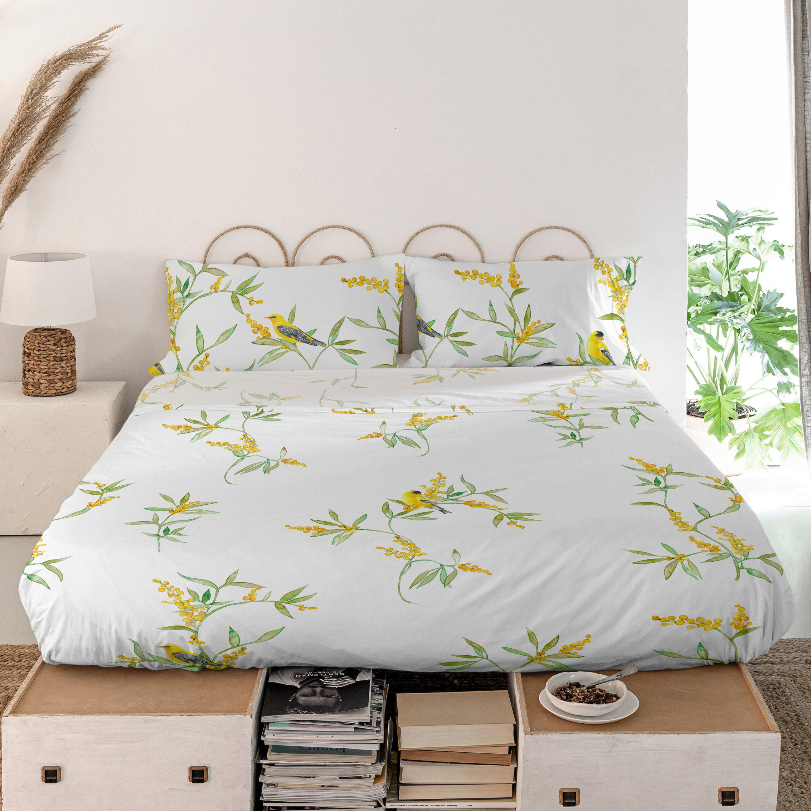 OBERBETTLAKEN corniglia 240x270 cm mehrfarbig - Multicolor, Textil (240/270cm) - Happy Friday