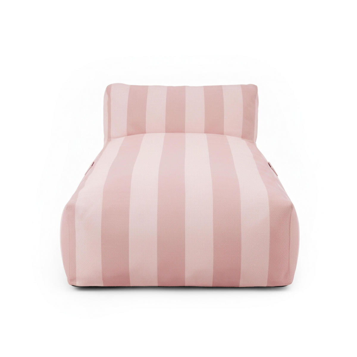 CHAISELONGUE, Puderrosa - Pink, Textil (85/65/160cm) - Oviala