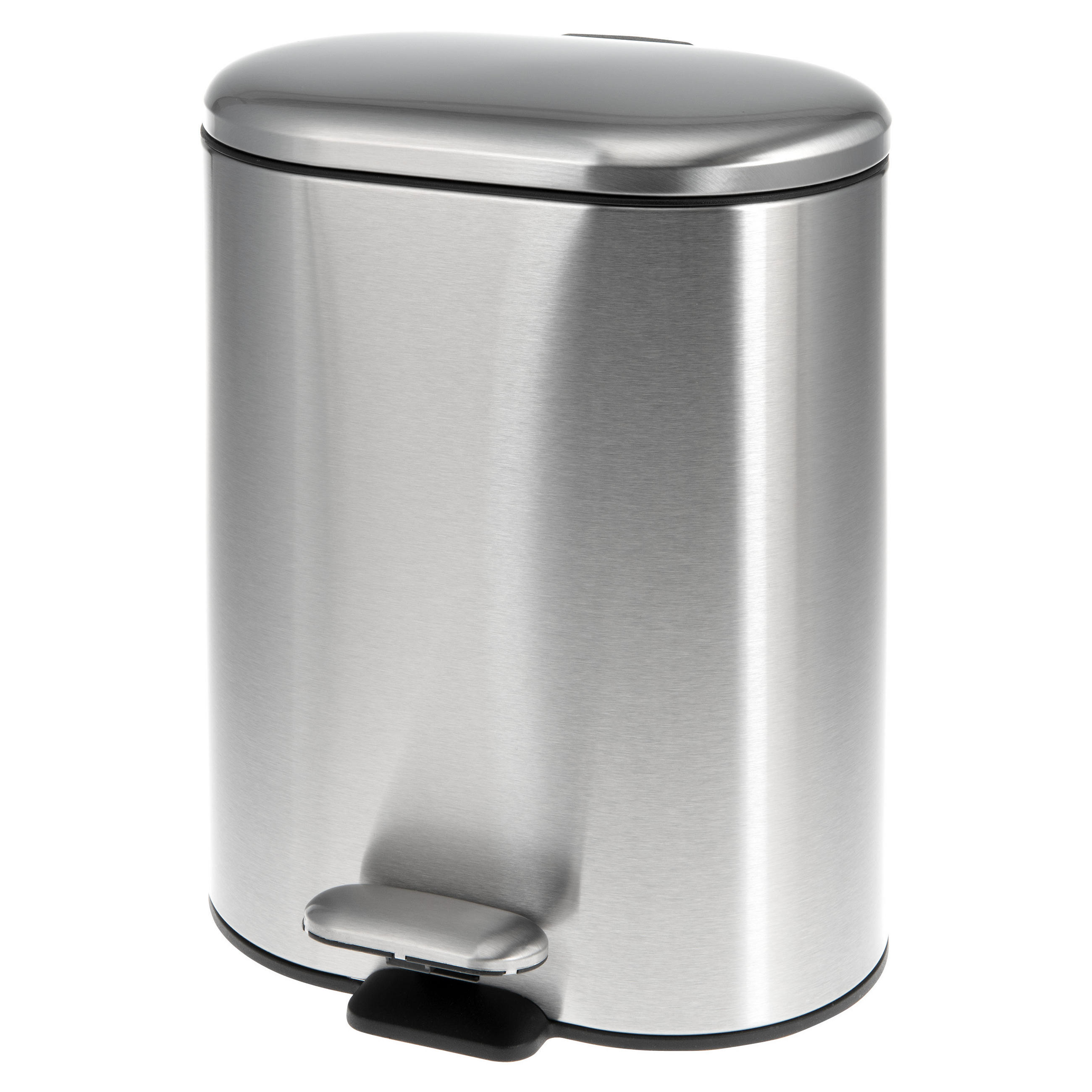 TRETEIMER 6 Liter BARBENA, silber, Edelstahl - Edelstahlfarben, Metall (24/31/22cm) - bremermann