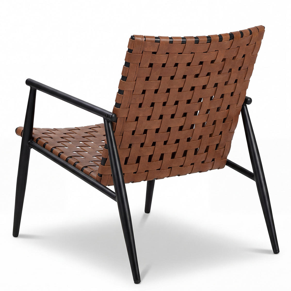 BALKONSET - 3-teilig - Stahl / Polyrattan - Braun - Braun, Glas/Kunststoff - home24