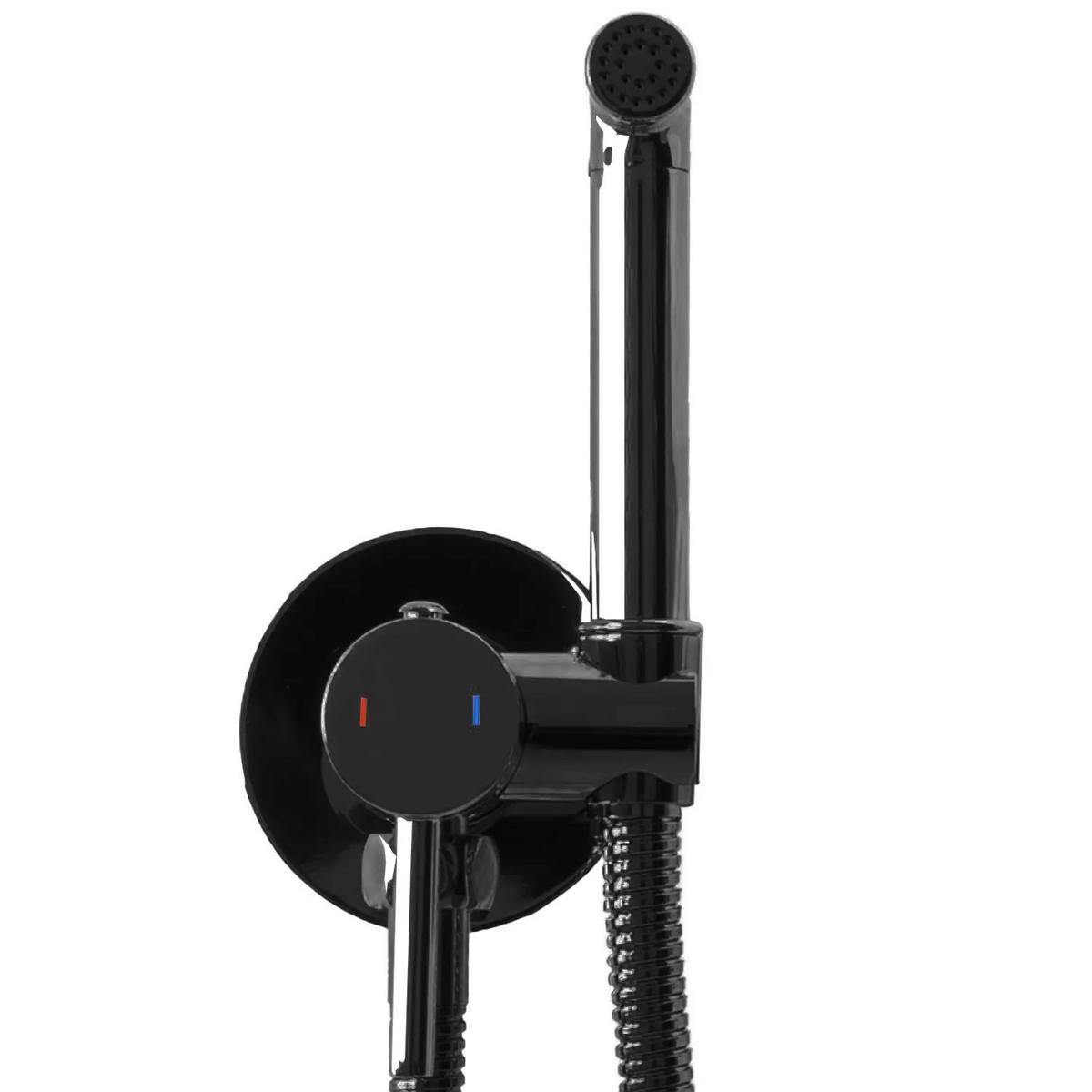 BIDETARMATUR Rea Lungo Loop Black Metallic - Schwarz, Metall (7/19/9cm) - REA