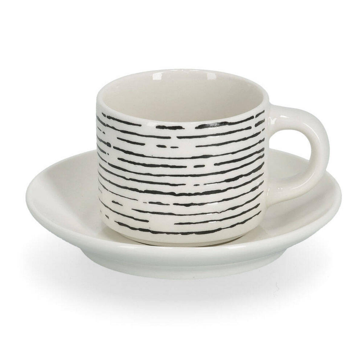 ESPRESSOTASSEN 60 ml 8-teilig - Weiß, Keramik (70L)