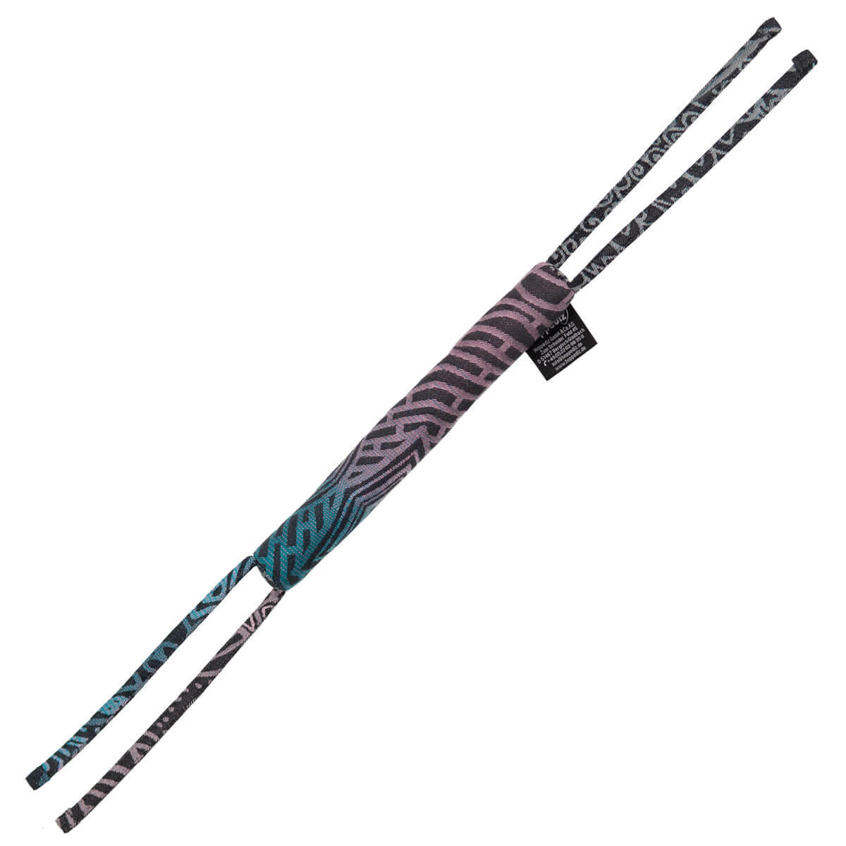 TRAGEZUBEHÖR Nackenrolle - Blau/Anthrazit, Textil (2.5/2.5/22cm) - Hoppediz