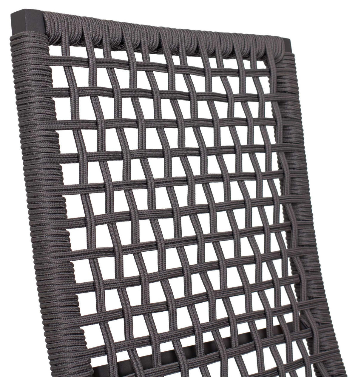 GARTENSTUHL Lucena - Grau, Metall (78/122/62cm) - Mr. Deko