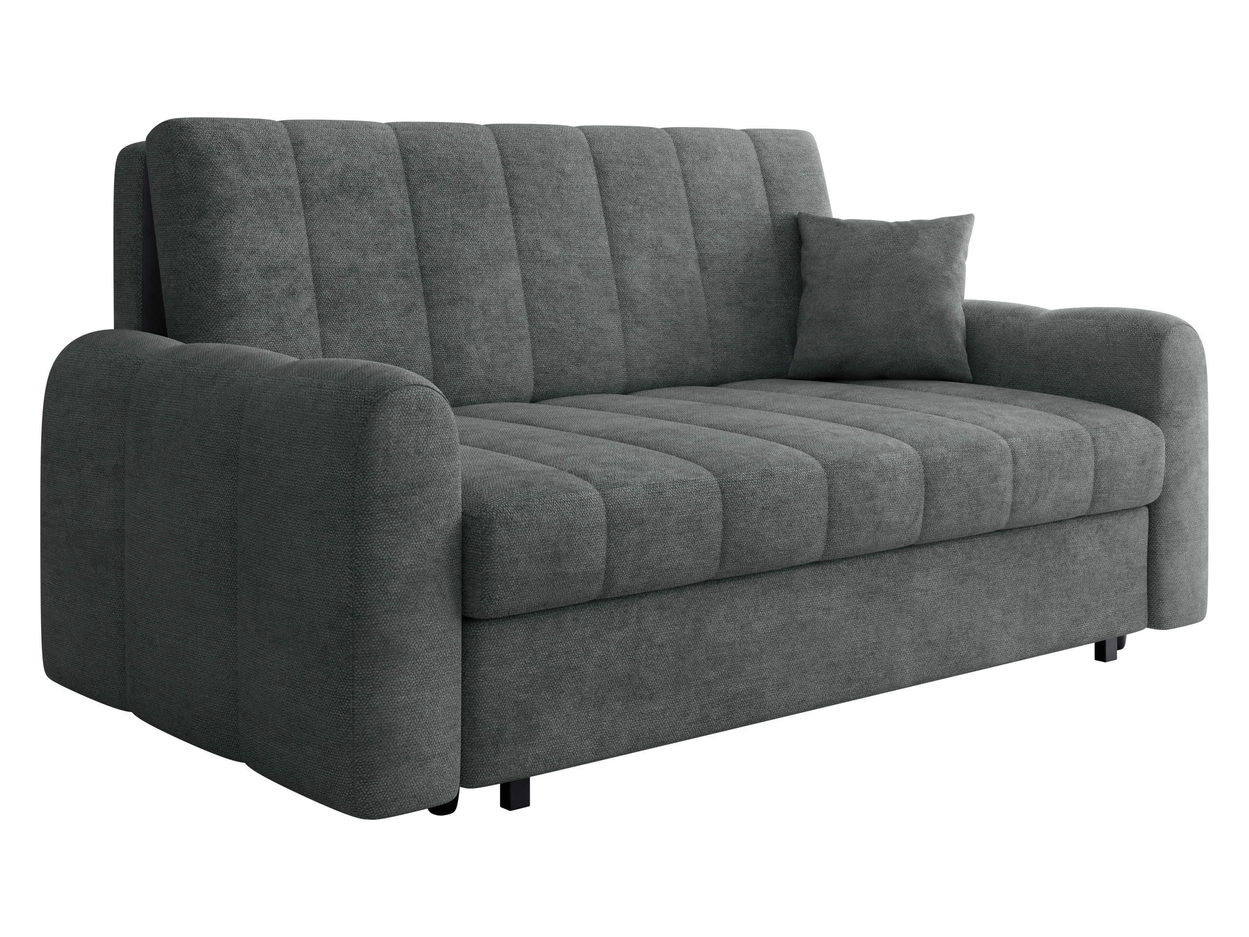SCHLAFSOFA Viva Moon IV - Schwarz/Grau, Holz/Metall (188/85/98cm) - MIRJAN24