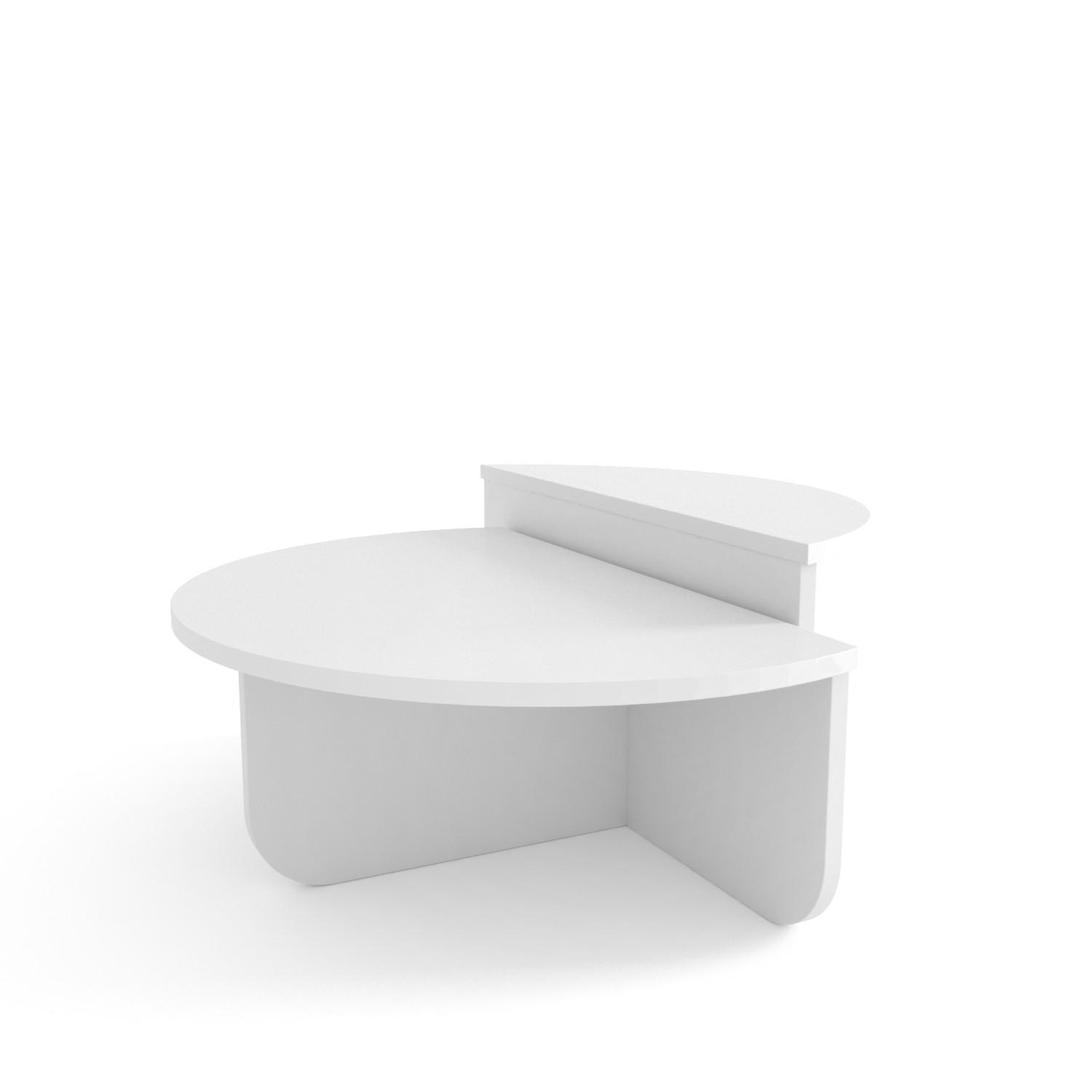 Decorotika Couchtisch-Set Weiß 72x33.8x68 cm