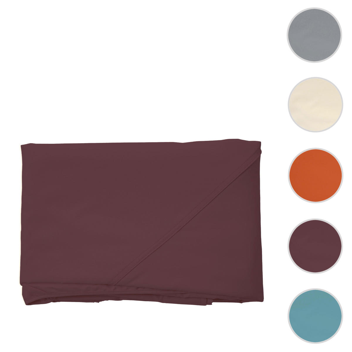 ERSATZBEZUG DACH FÜR PERGOLA CALPE Rot, Braun - Rot/Braun, Textil (380/1/380cm) - MCW