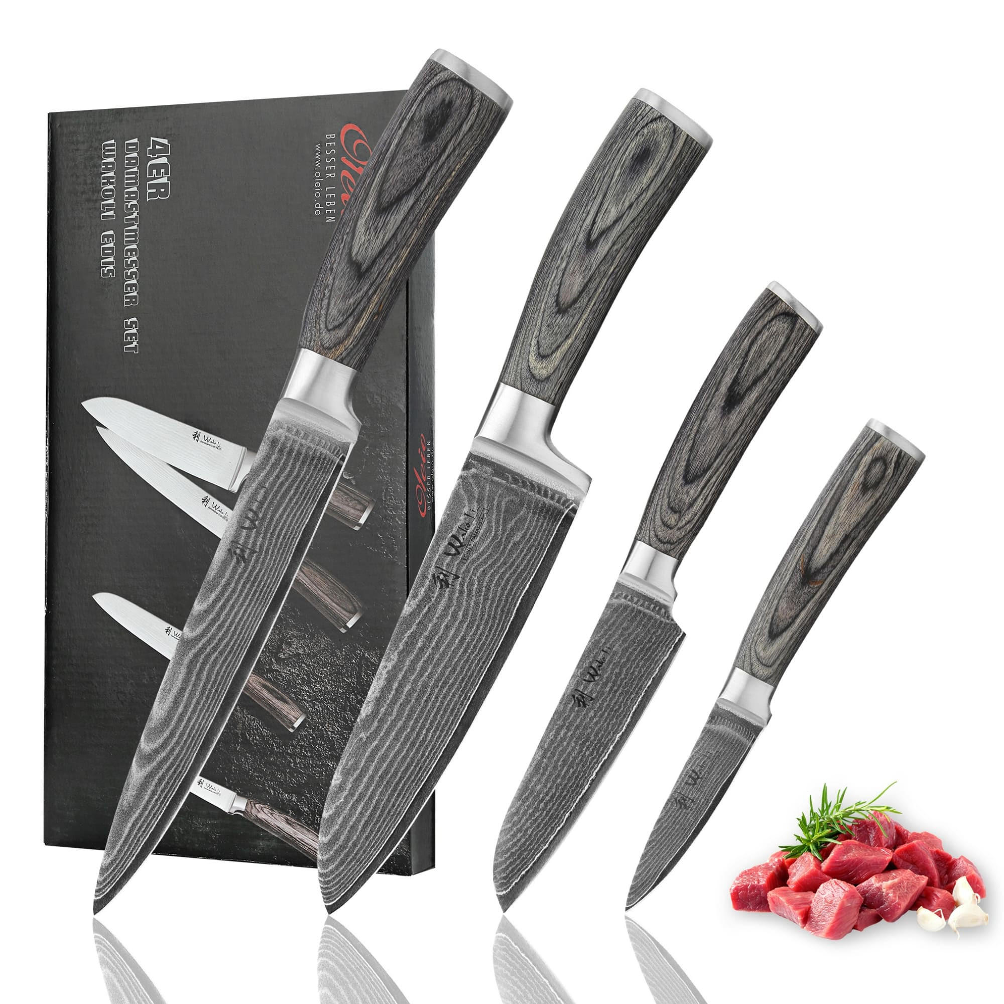Wakoli Messerset Grau