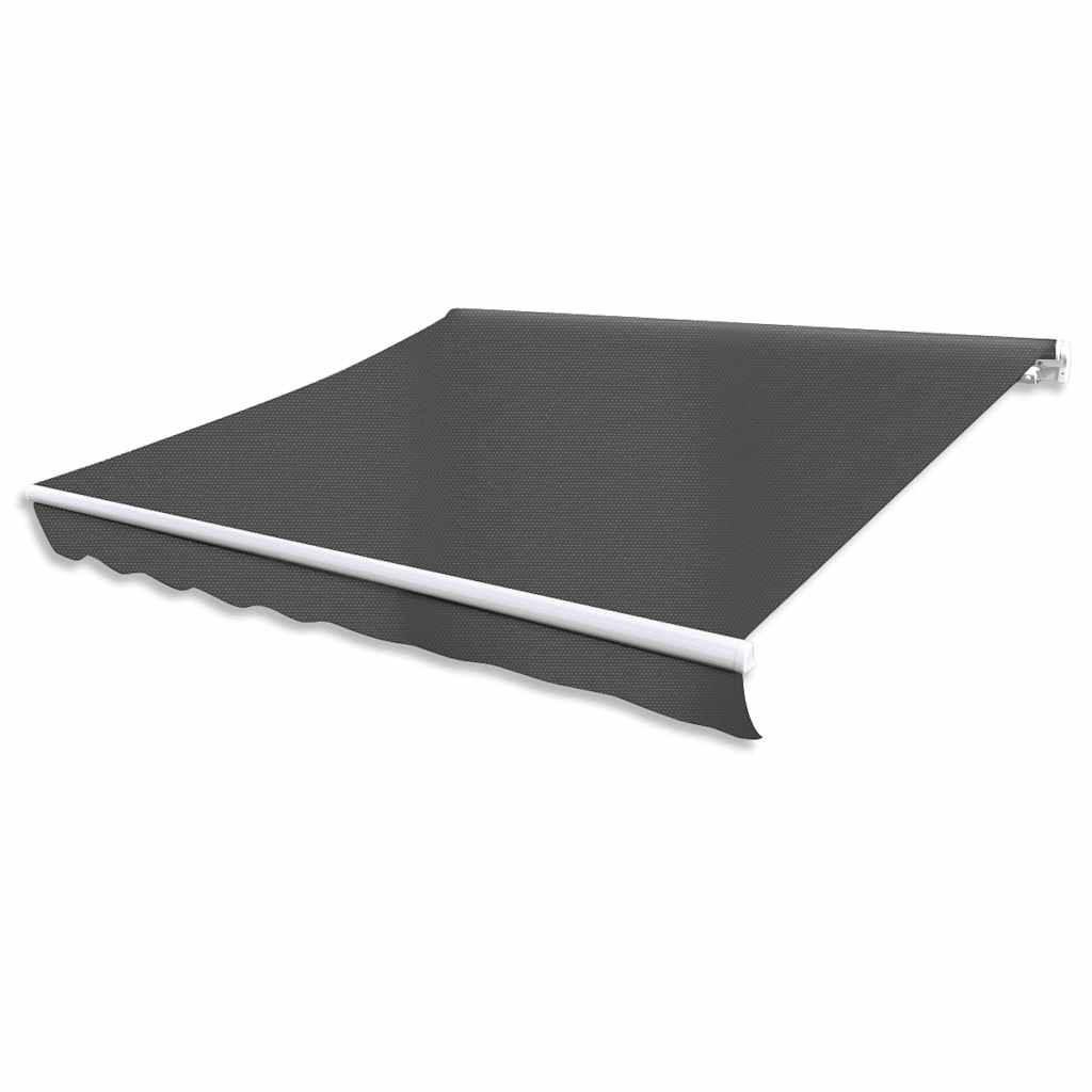 GELENKARMMARKISE Motorisiert 400 cm Anthrazit - Anthrazit, Textil (400/300/400cm) - furnicato