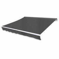 GELENKARMMARKISE Motorisiert 400 cm Anthrazit - Anthrazit, Textil (400/300/400cm) - furnicato