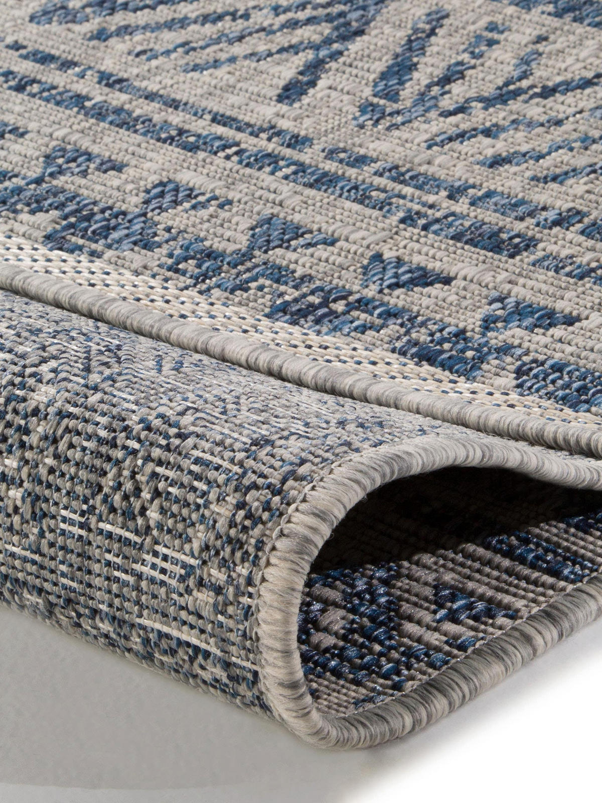 OUTDOORTEPPICH Cleo Blau 140x200 cm - Blau, Textil (140/200cm) - benuta Nest