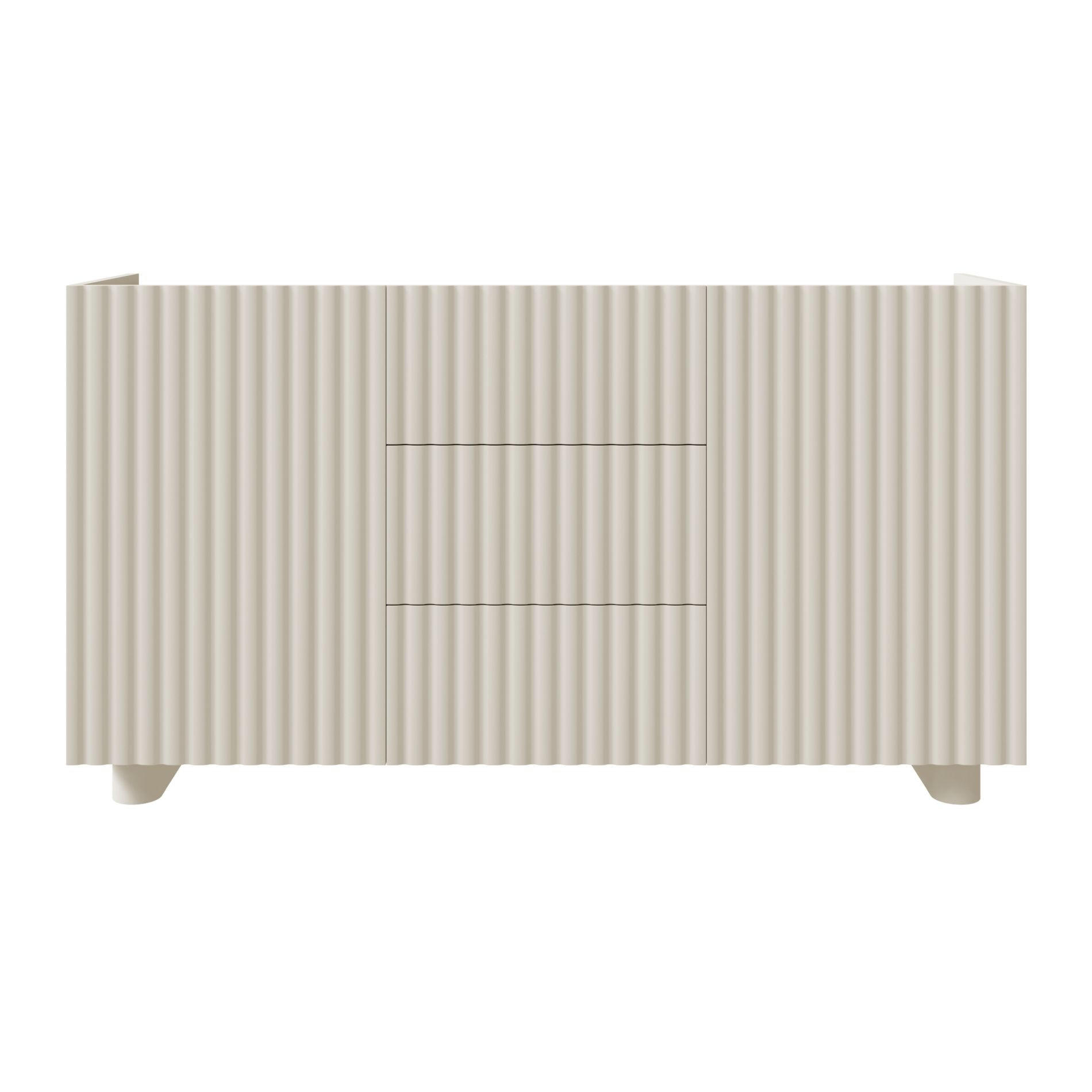 SIDEBOARD 2-türig Fiorra Greige 144 cm - Kaschmir, Holzwerkstoff (144/84/38.8cm) - Selsey