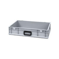 EUROBOX Nextgen Portable Uno 12x40x60cm 23 Liter - Grau, Kunststoff (40/12/60cm) - PROREGAL