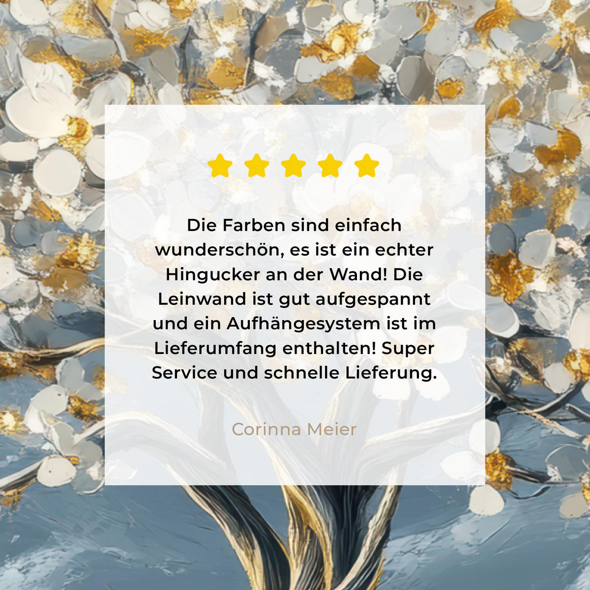 LEINWANDBILD Baum - Winter - Baum des Lebens - Modern - Gold Wandbilder 80x60 cm - Goldfarben, Textil (80/60cm) - MuchoWow