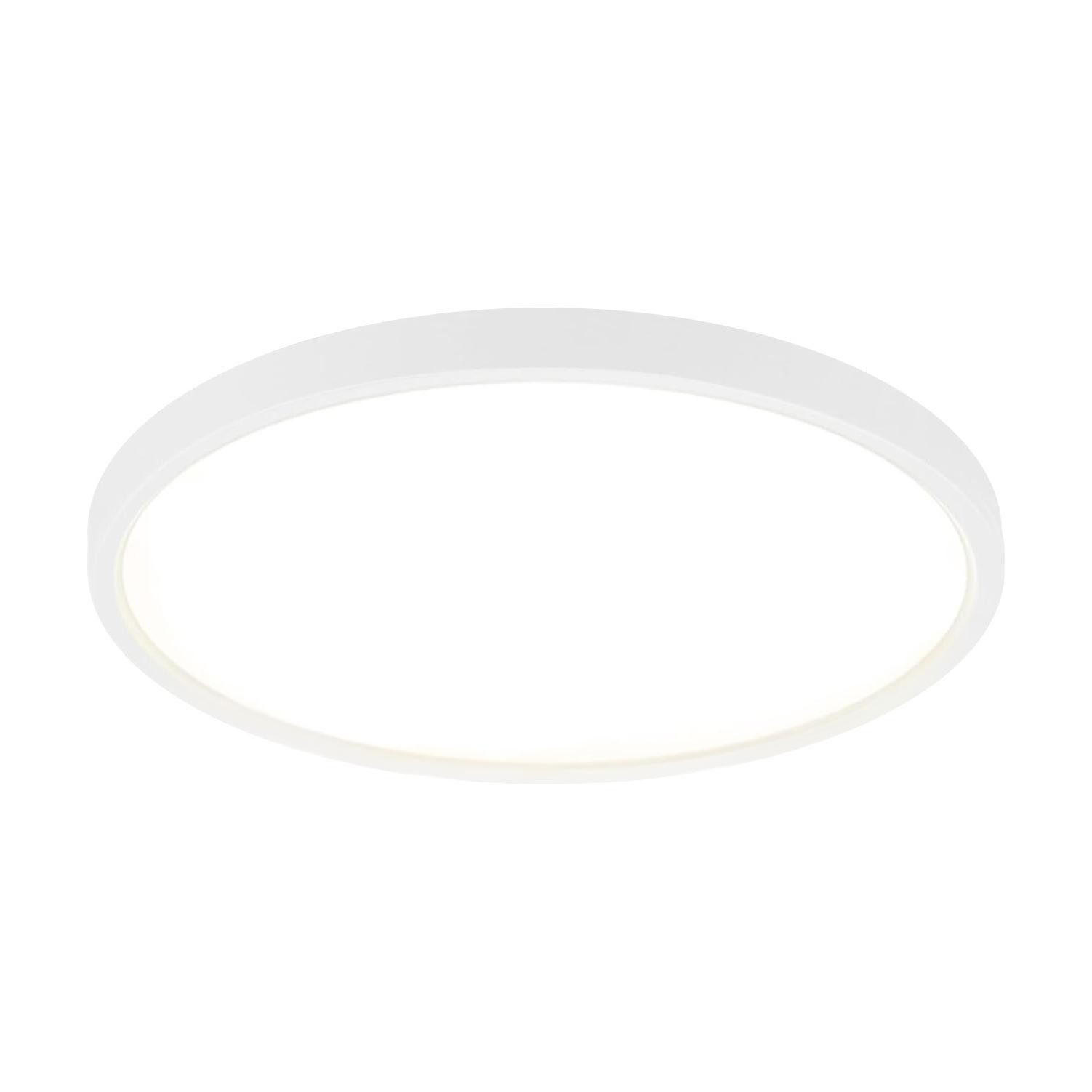 LED-DECKENLEUCHTE Diana 30 cm - Weiß, Kunststoff (30/30/2.4cm) - ZMH