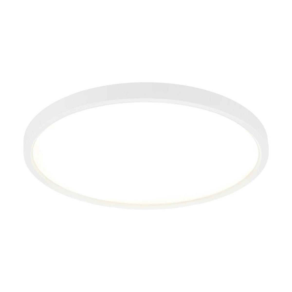 LED-DECKENLEUCHTE Diana 30 cm - Weiß, Kunststoff (30/30/2.4cm) - ZMH