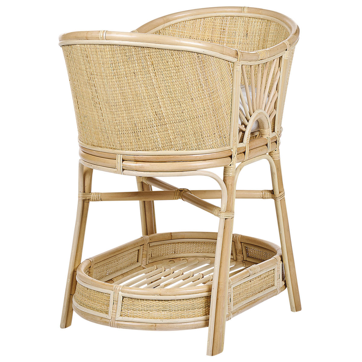 OTROŠKA ZIBELKA naravna 70-50 cm Lagrasse - naravne barve, naravni materiali (50/70cm) - Beliani