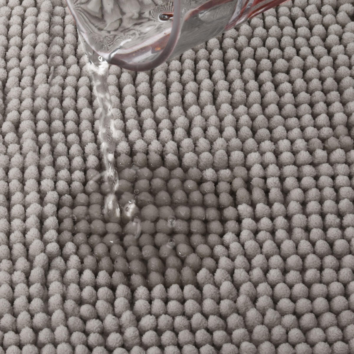 VORLEGER MATTE BeauMare WR 50/50 cm Anthrazit - Anthrazit, Textil (50/50cm) - Beautissu 
