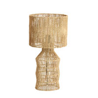 TISCHLAMPE Tidea Braun 28/28/56 cm - Braun, Textil (28/28/56cm) - Light & Living