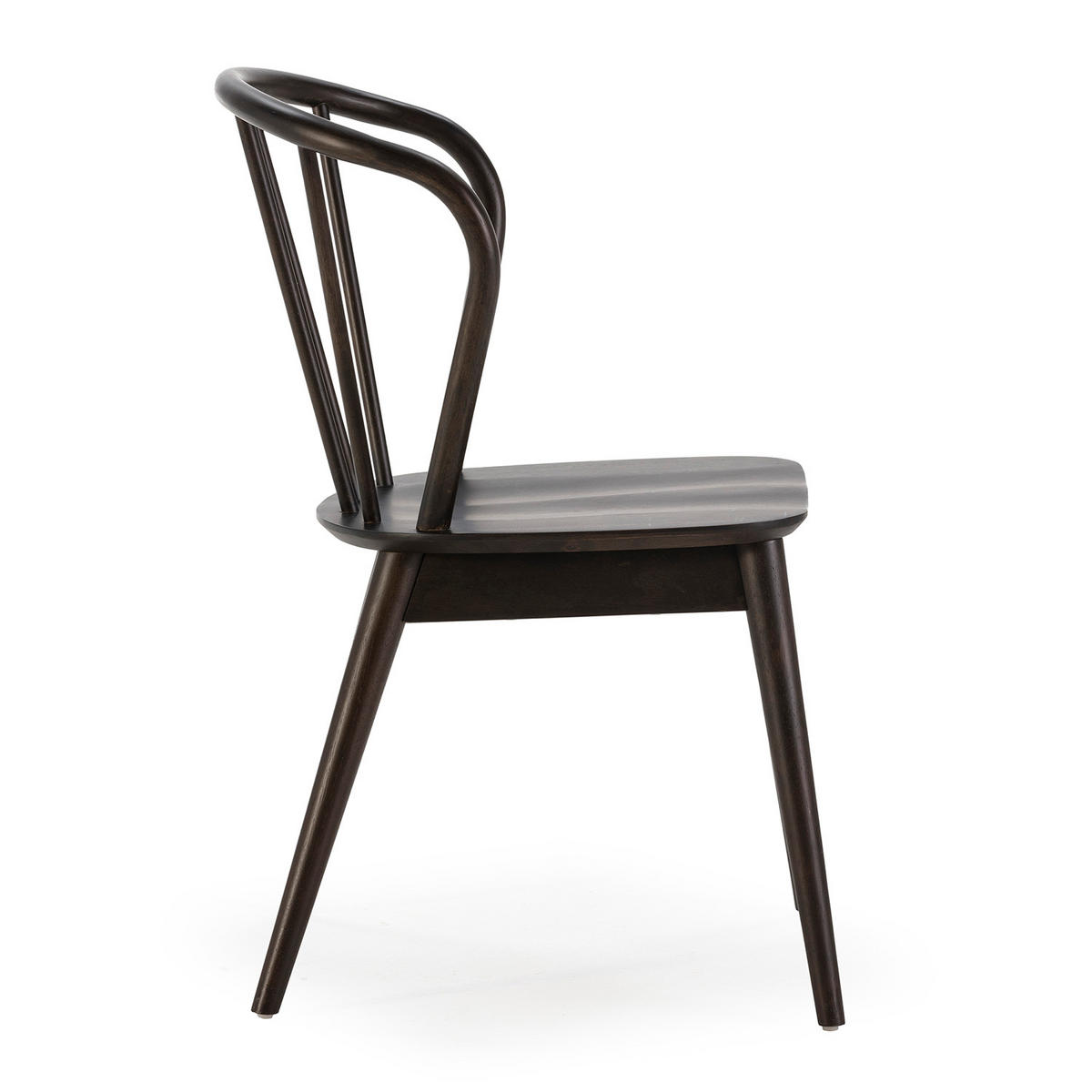 STUHL 2er-Set Brisa Farbe Schwarz, Massivholz - Schwarz, Holz (47/83/59cm) - VS Venta-stock